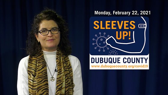 Thumbnail image from Feb. 22 COVID-19 video update