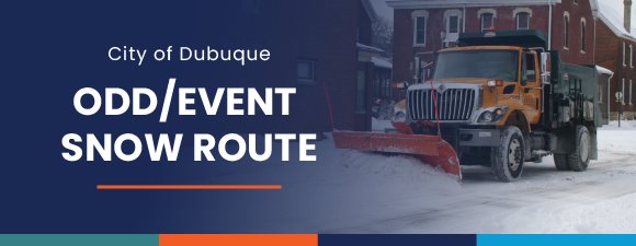 Odd/Even Snow Route