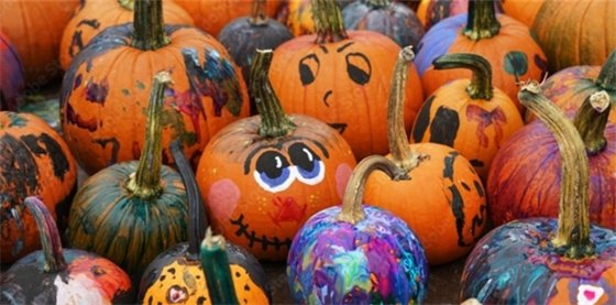 painted pumpkins