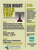 Teen Night Field Trip - African-American Art in the 20th Century