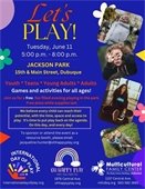 Let's Play! International Day of Play