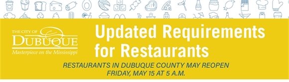 Updated Requirements for Dubuque Restaurants