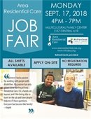 Area Residential Care Job Fair