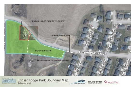 English Valley Park Boundary Map