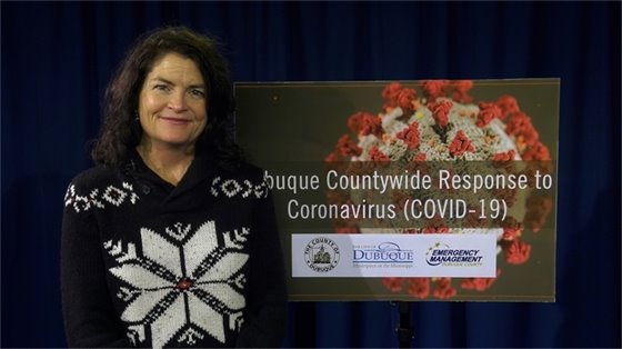 Thumbnail image from Jan. 7 COVID-19 video update