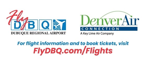 Visit FlyDBQ.com/Flights