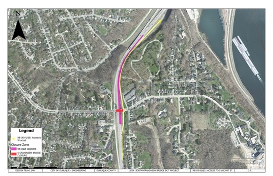 NB U.S. 61/151 Access to S. Locust