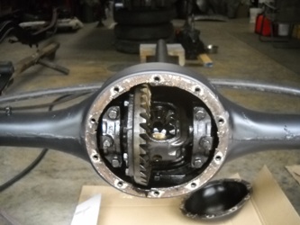 The frame was repainted and the transmission rebuilt.