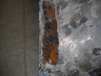 Many body panels had severe rust damage.