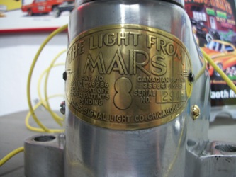 Parts like this light are being restored also.