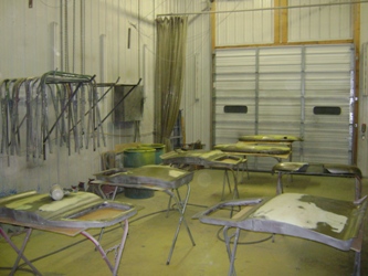 Body parts ready for priming.