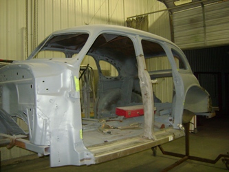 New metal was welded in place.