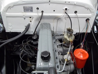 Work under the hood.