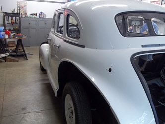 Rear driver side photo.