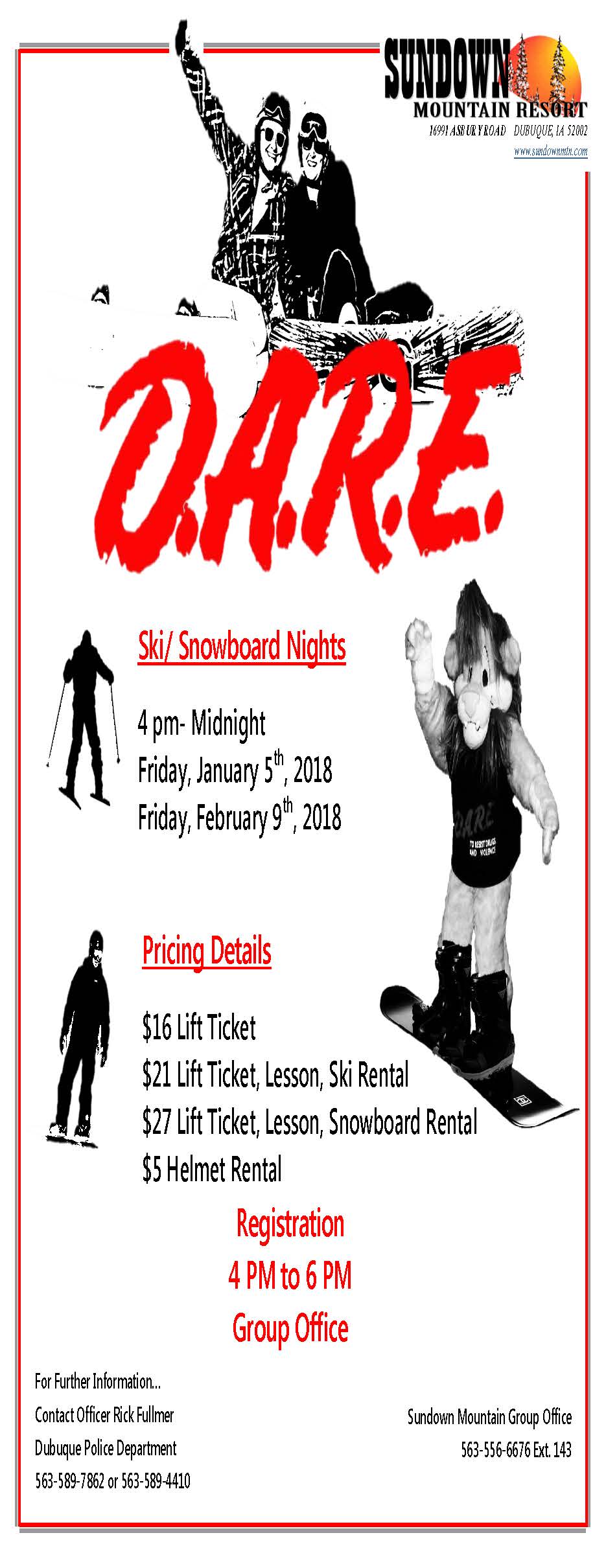 2017-2018 Sundown Flyer