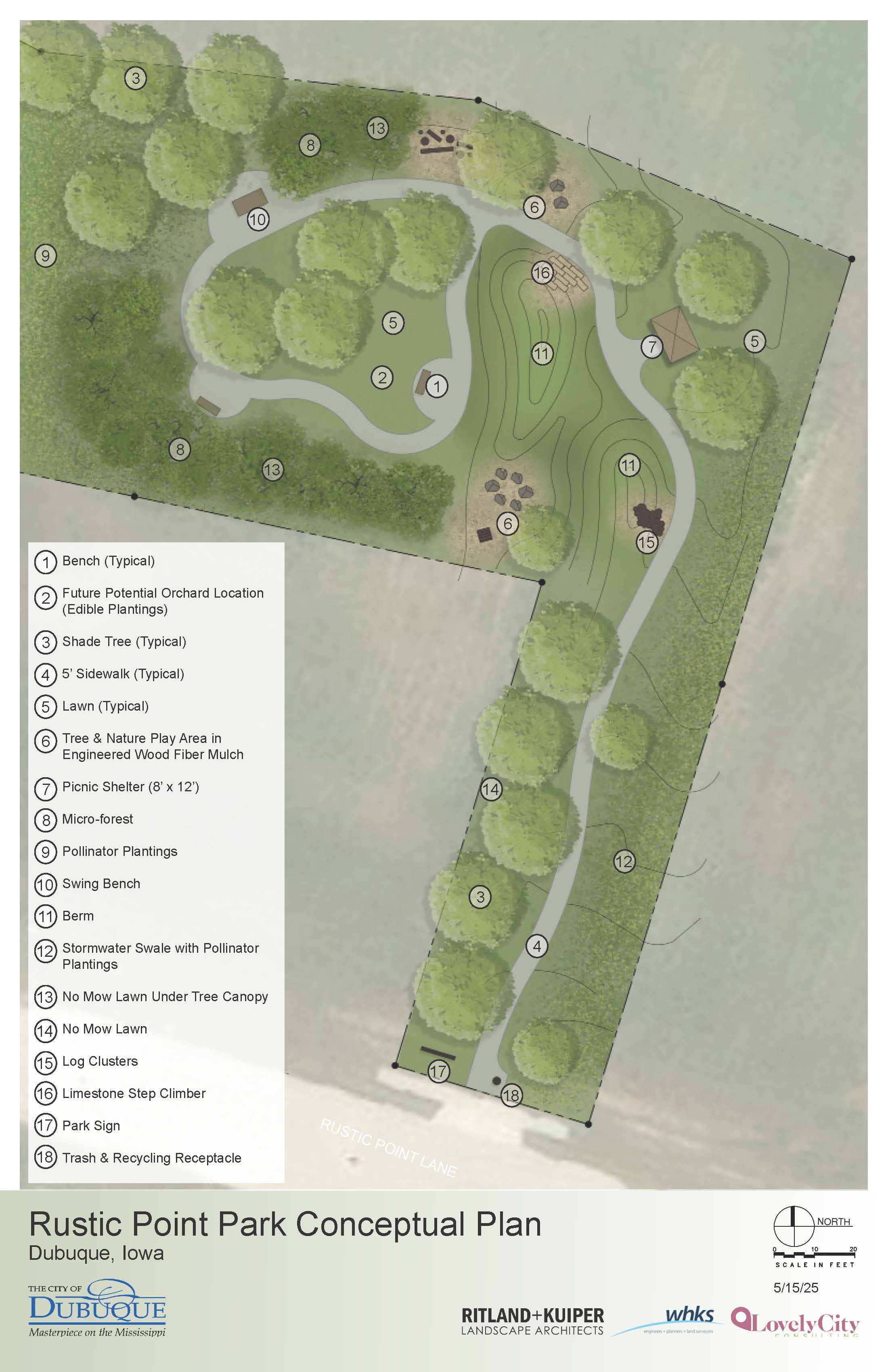 Rustic Point Park Concept Plan
