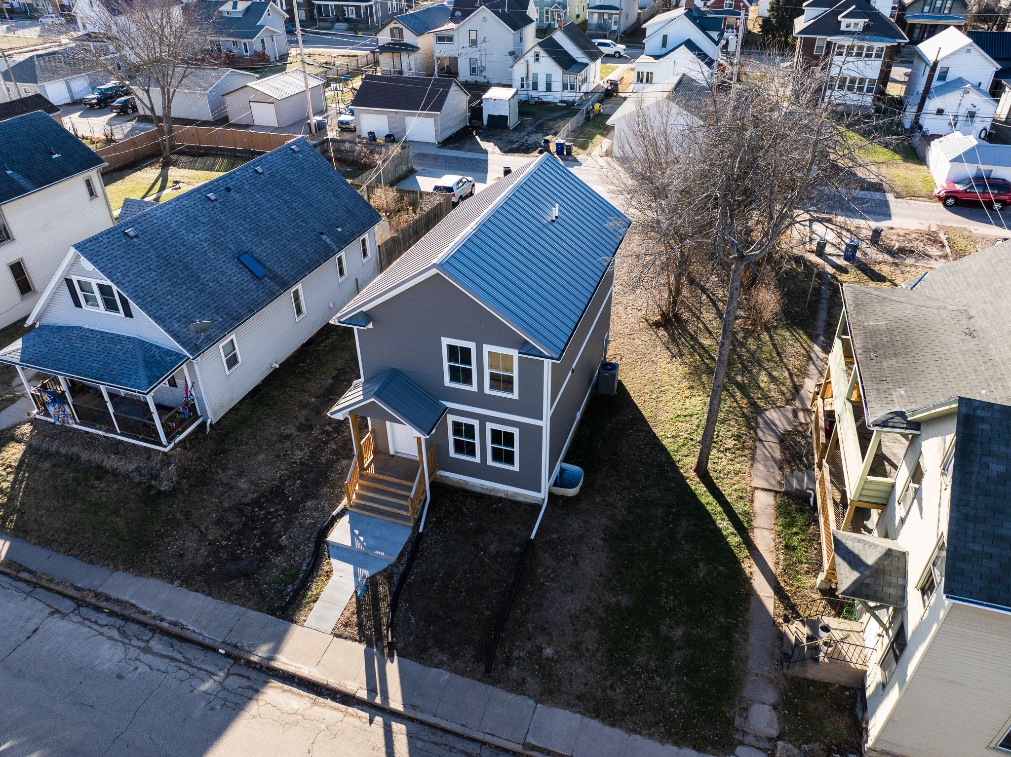 Aerial View of the Dubuque House