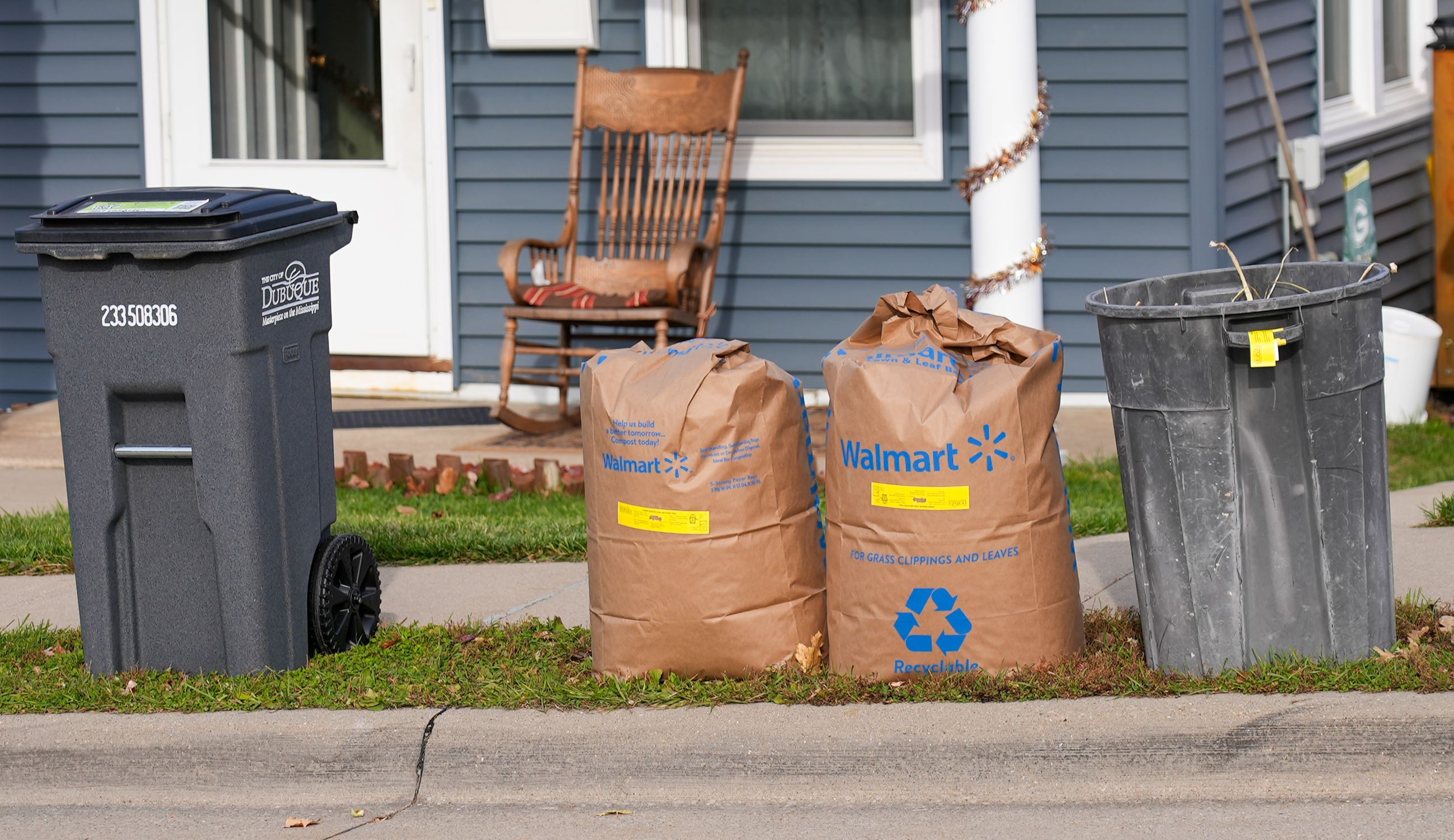 Yard Waste Collection Set Out